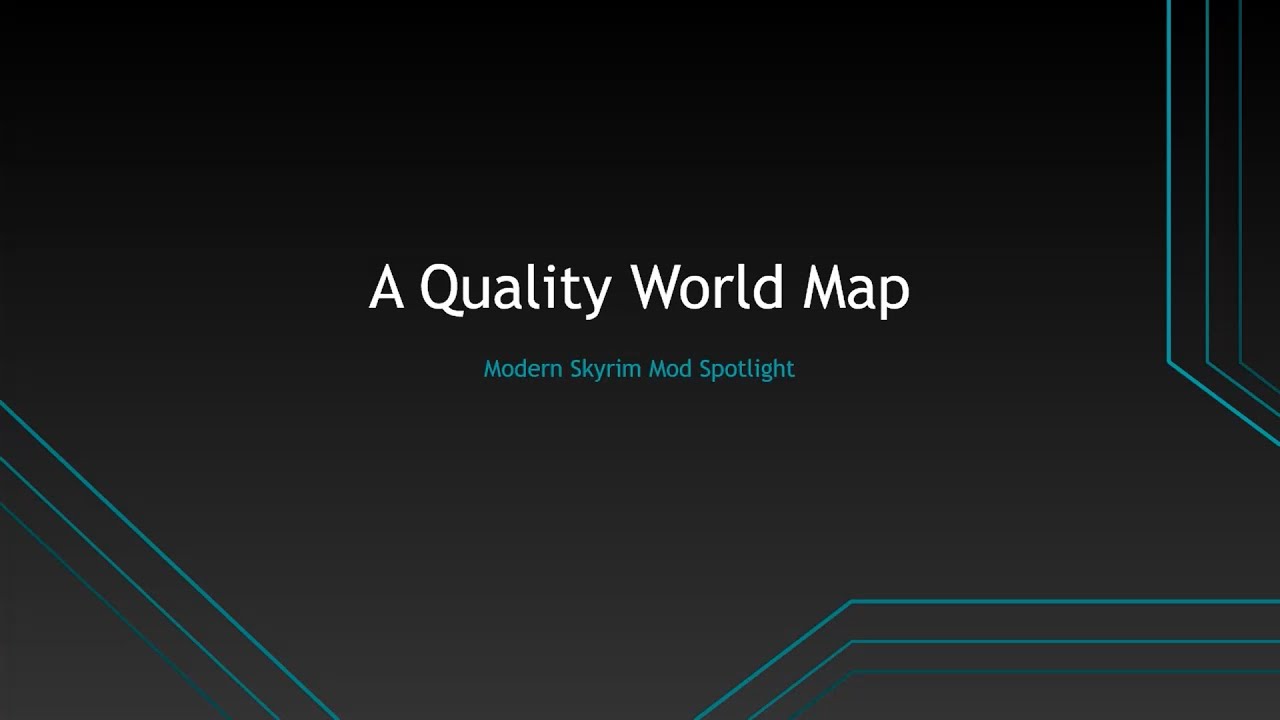 Modern Skyrim Mod Review: A Quality World Map