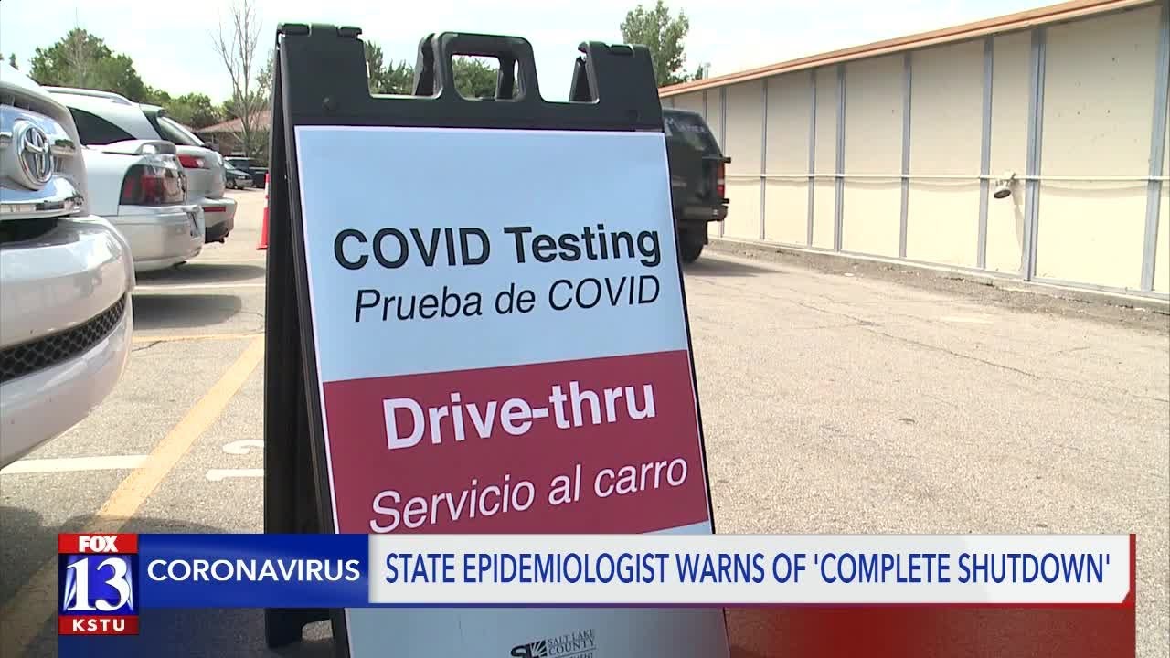 Utah faces 'complete shutdown' from COVID-19, state epidemiologist warns
