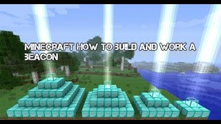 xbox 360 minecraft how to build and work a beacon
