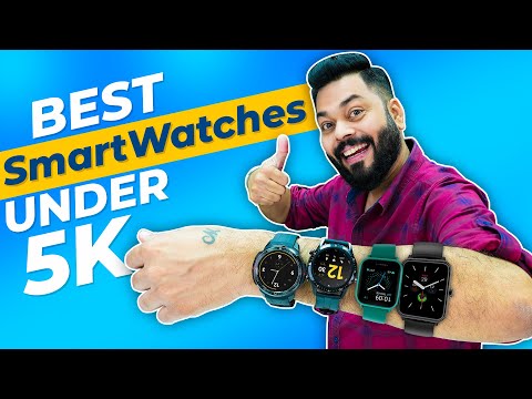 Top 5 Best Smartwatches Under ₹5000 ⚡ सबसे बढ़िया बजट Smartwatches ₹5000 में