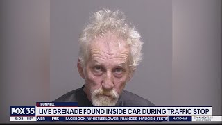 Deputies: Live grenade found during traffic stop