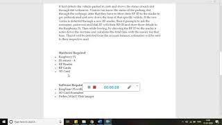 IOT based smart parking system using raspberry pi(9886387806)