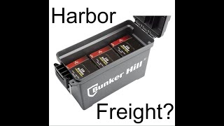 Harbor Freight Ammo Box