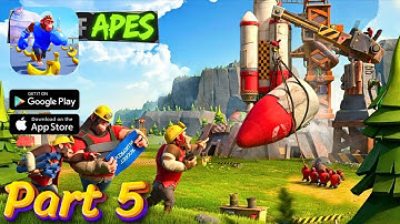 Age of Apes Gameplay Walkthrough Part 5 - Strengthen Your Clan! (iOS, Android)