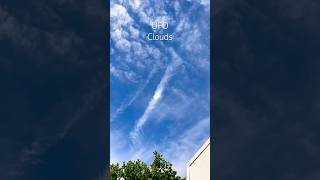 Sky Phenomenon Looks Like UFO #shortsvideo#clouds#sky#naturelovers #