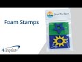 Foam Stamps from 4imprint
