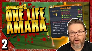 Borderlands 3 | One Life Amara Funny Moments & Drops | Day #2