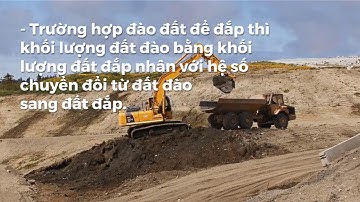 Hướng dẫn tính khối lượng đào, đắp đất những Lưu Ý Quan Trọng