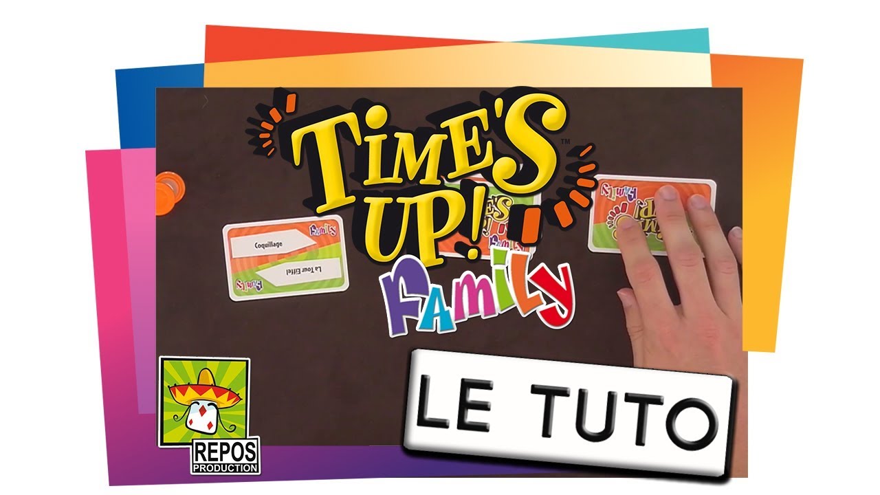 Asmodee - TUF1 - Jeu d'Ambiance - Time's Up! Family 1 - Vert : :  Jeux et Jouets