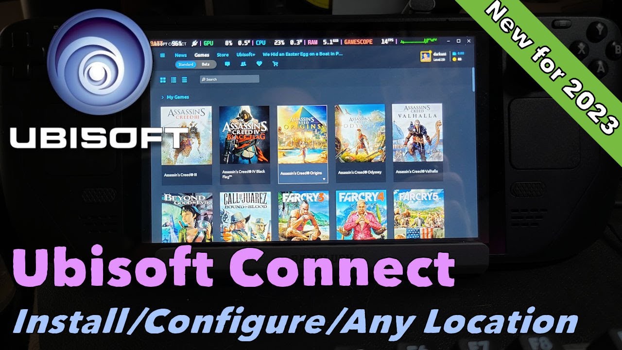 How to install Ubisoft Connect on Steam Deck and play Assassin's