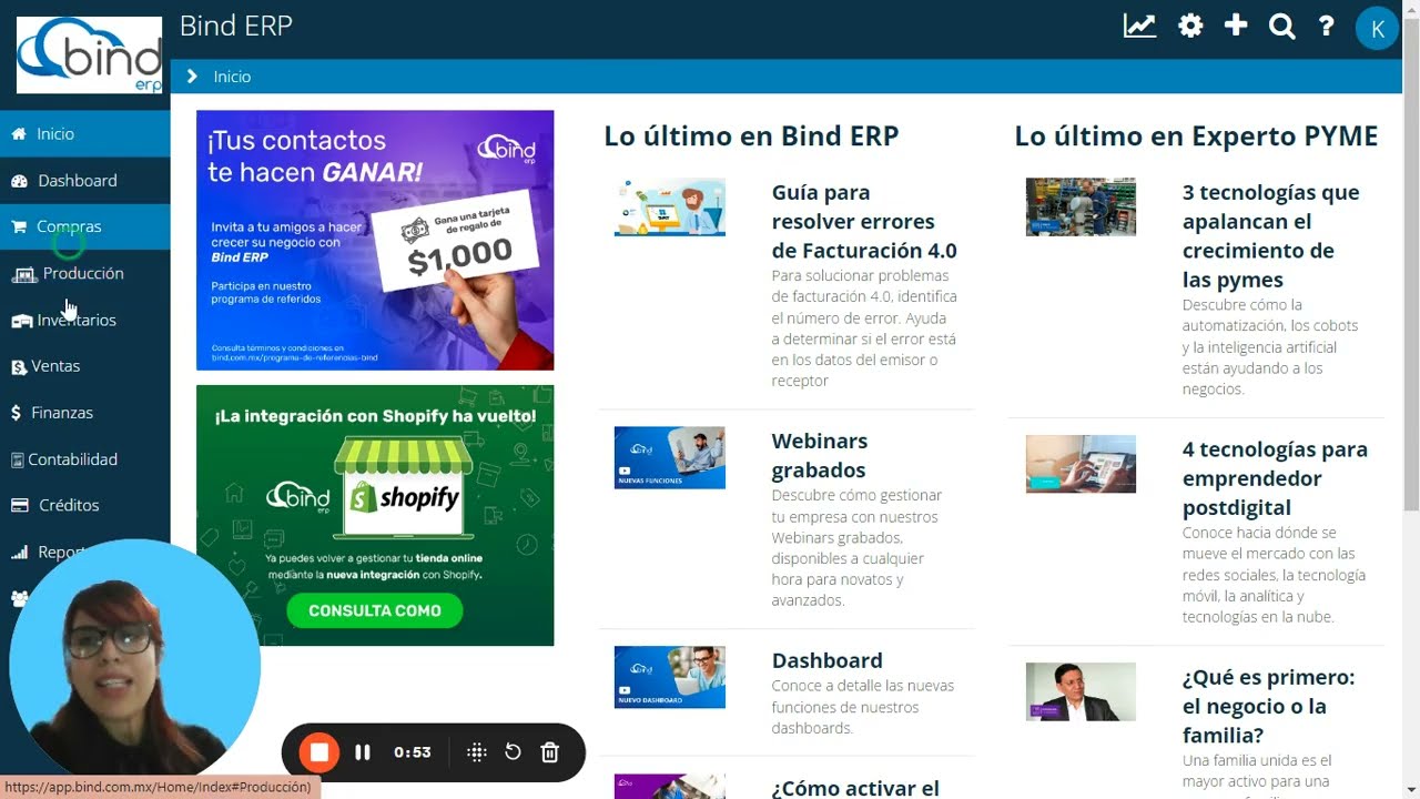 ERP Finanzas - Aprende a realizar una Conciliación Bancaria - BIND ERP
