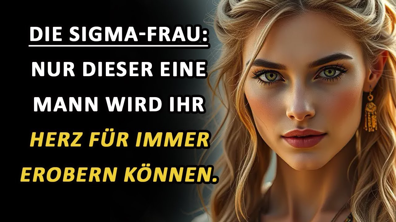 Für eine Sigma-Frau gibt es nur einen! Er ist der Mann ihrer einzigen großen Liebe