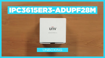 IPC3615ER3-ADUPF28M UniView 5MP IP Camera | Unboxing