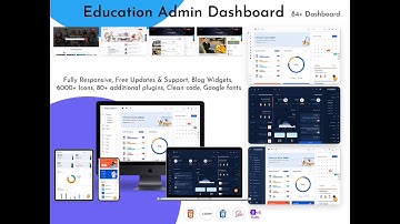 EduAdmin - Education Admin Template With Dashboard Ui Kit