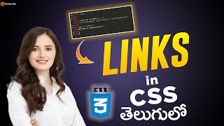 Links in css | CSS tutorials in telugu | Css Links