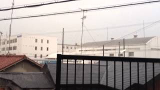 とくダネ!　落雷の瞬間　2012/8/18日