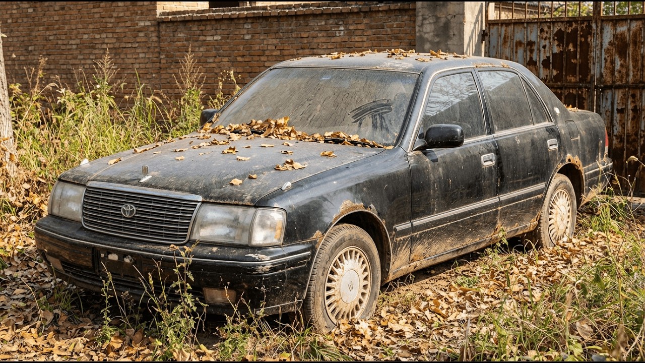 Restoring a 1995 Toyota Crown 155 | Insane Restoration You Won't Believe!