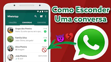 Como arquivar uma conversa no WhatsApp?