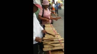 Talented 'Lolo' plays bamboo instrument (kulintang)