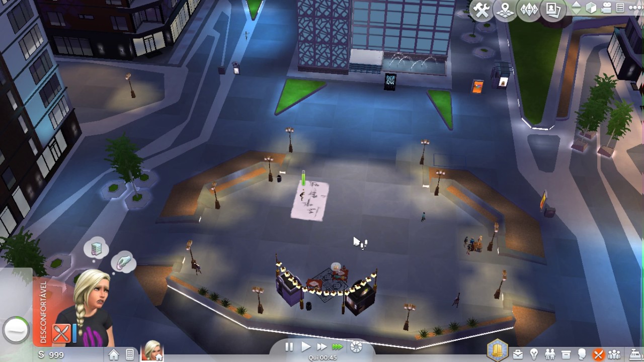 The Sims 4 Pintando mural politico Carreira Politica YouTube