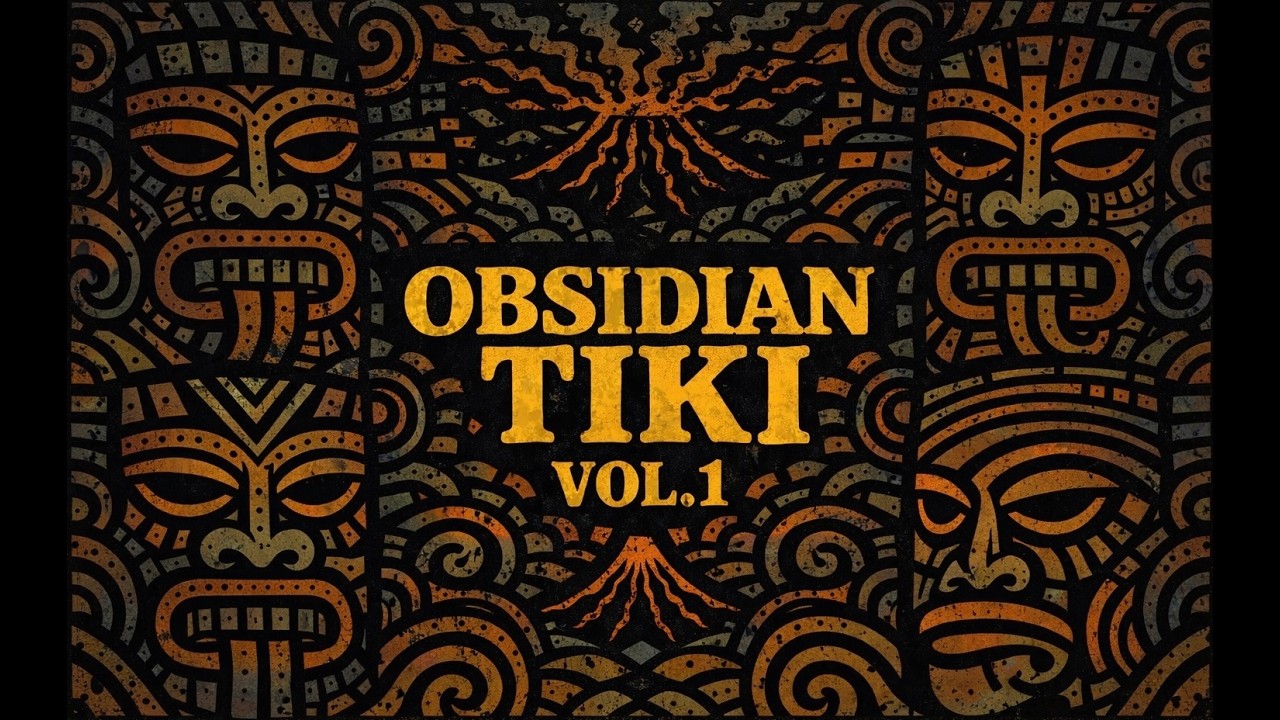 Obsidian Tiki Vol. 1 (full mix) – Psychedelic Retro Exotica x Abstract Hip Hop | Chill Music