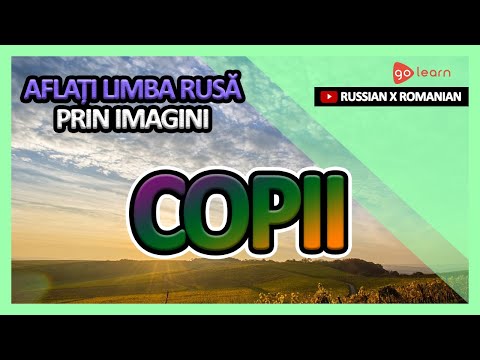 Video: Cum Să înveți Un Copil Limba Rusă