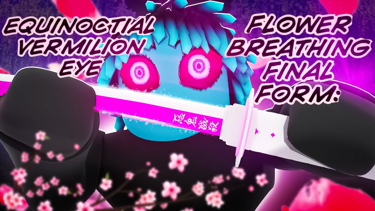 USING "FLOWER" IN DEMON BLADE ROBLOX - YouTube