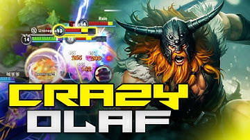 Olaf Wild Rift - The most CRAZY hero in current patch? | Wild Rift Gameplay | WR Jungler