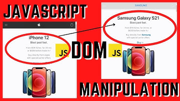 JavaScript DOM Manipulation | Let`s change Apples Web Page using JavaScript