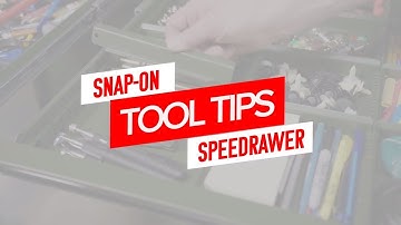 Snap-on Speedrawer | Snap-on Tool Tips