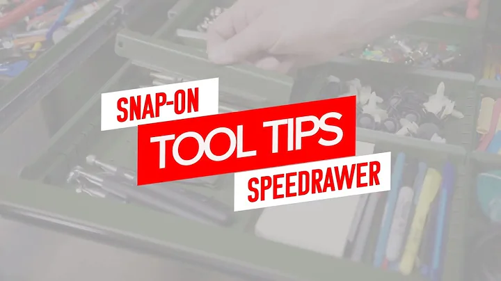 Snap-on Speedrawer | Snap-on Tool Tips