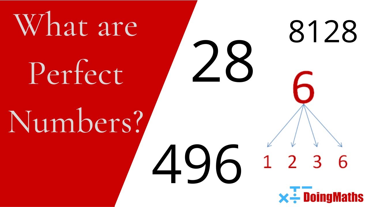 what-are-perfect-numbers-a-quick-mathematics-video-youtube