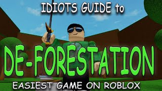 How To Get *Deforestation Ending* in EASIEST GAME ON ROBLOX