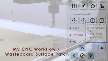 CNC Workflow / Wasteboard Surface Patch
