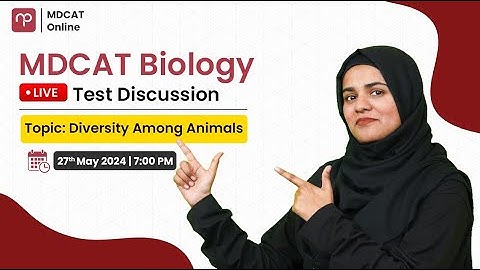🔴Biology Live Lecture | Diversity among Animals | with Mam Marium Imtiaz | MDCAT Bridge Batch