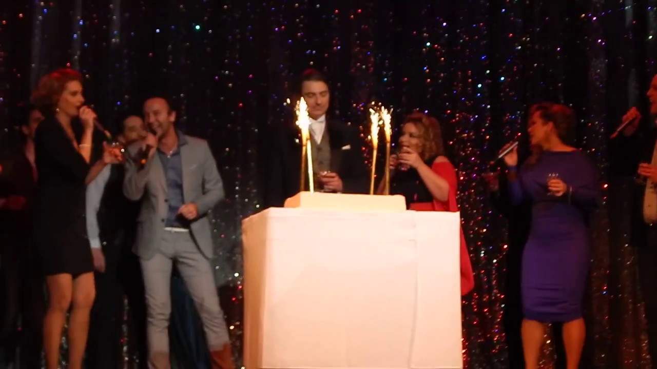 Szabó P. Szilveszter szülinapi felköszöntése - Operettszínház Szilveszter 2016.