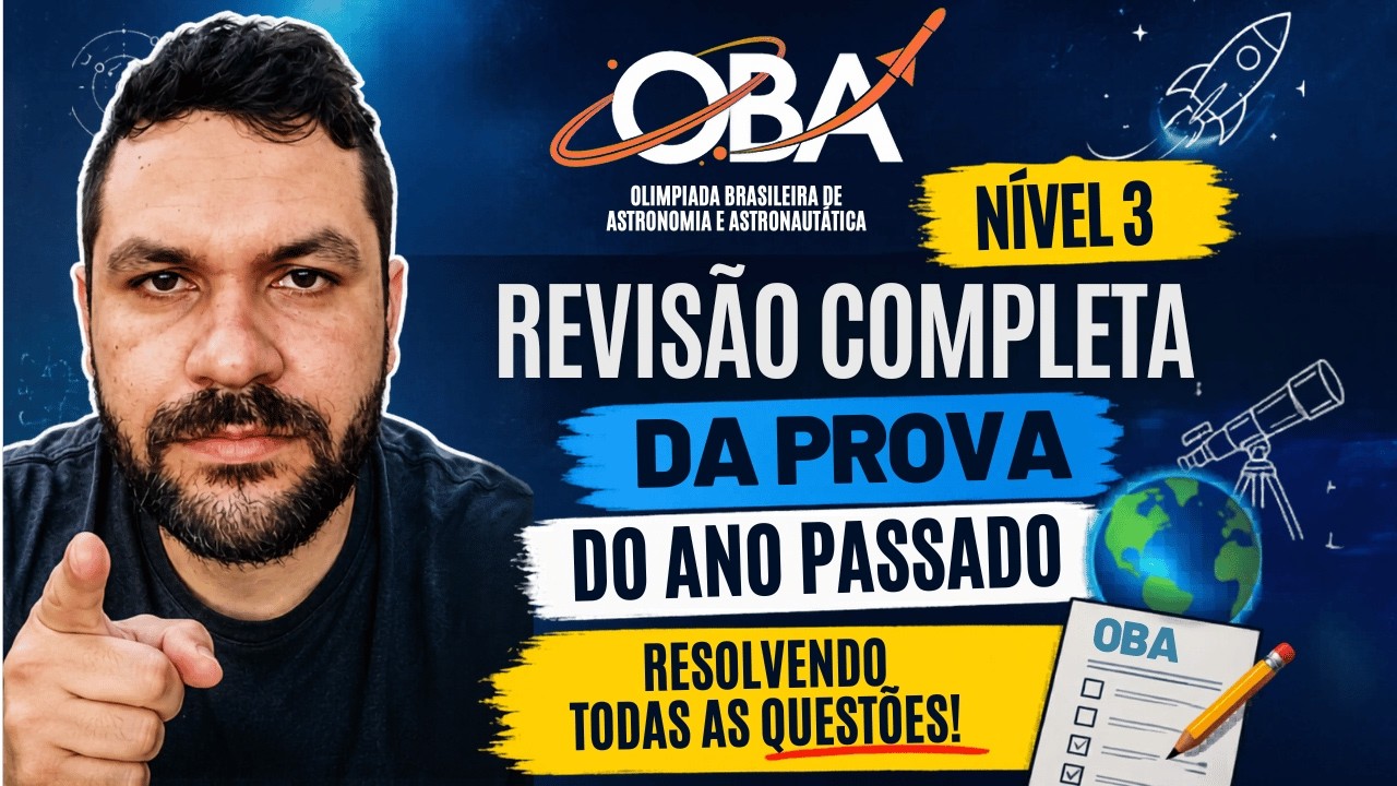 REVISÃO COMPLETA OBA NÍVEL 3 | Resolvi TODA a prova passada (passo a ...