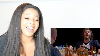 HOT ONES SPICY WINGS GONE WRONG MOMENTS (COMPILATION) | Reaction