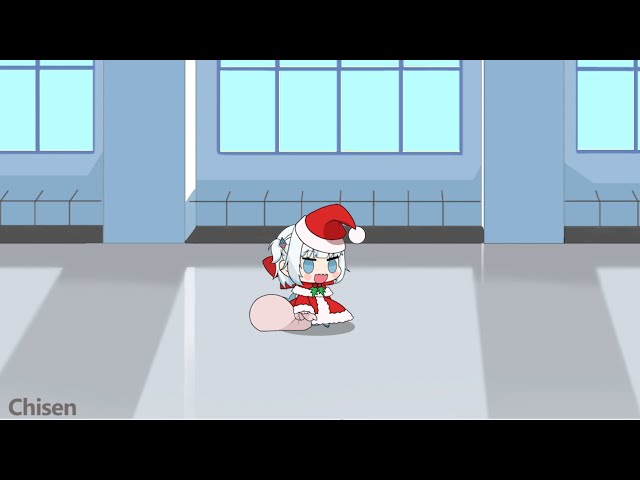 Gawr Gura - Padoru Padoru class=