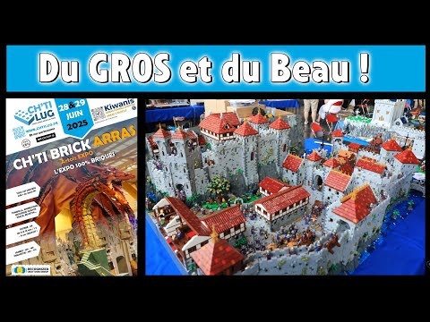 [VLOG] LEGO EXPO Ch'ti Brick Arras June 2025 #lego #tutorial #vlog #toys #collection