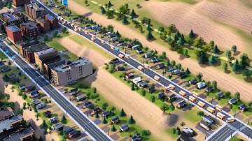 SimCity traffic bug