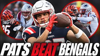 Patriots BEAT Bengals Despite INJURIES | Reactions + Takeaways!