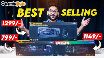 Top 3 Economical Membrane Gaming Keyboard By Cosmic Byte Under Rs.1300/-