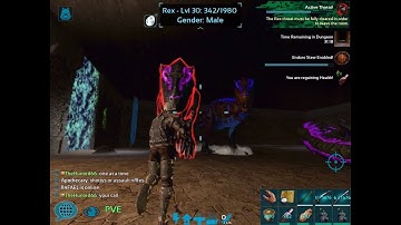 Ark Survival Evolved Mobile - Public Multiplayer Episode 22 - The Eternal Tomb Dungeon - Part 2