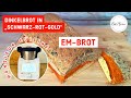 Passend zur EM – Dinkelbrot in Schwarz-Rot-Gold – Monsieur Cuisine Connect/Plus