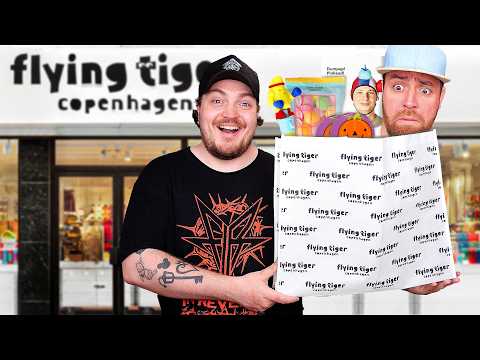TESTER MÆRKELIGE TING FRA FLYING TIGER!