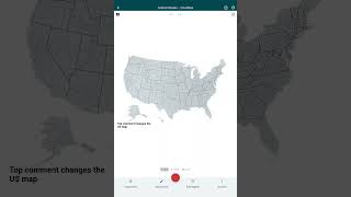 Top comment changes the US map Day 1