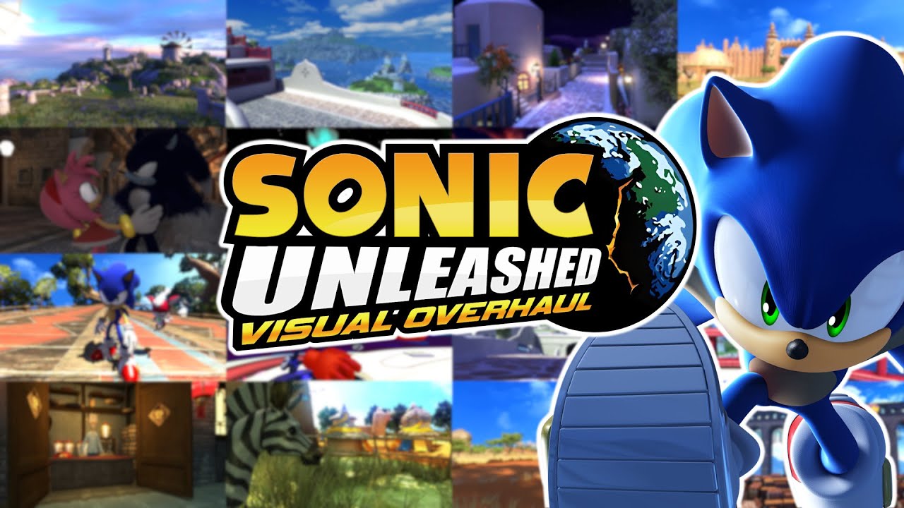 Sonic Unleashed PC: Visual Overhaul Gameplay (4K Graphics)