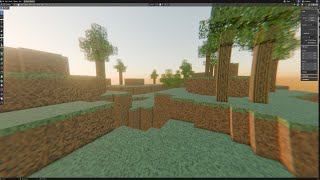 minecraft (with geometry nodes as a game engine)