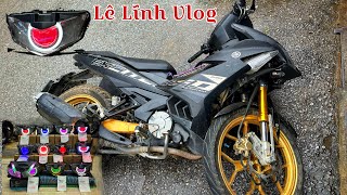 Lê Lĩnh Vlog | Exciter 150  Bị Bố Say Rượu Phá Tan Nát[ CAY ]Test Bi Cầu Kenzo S600 Pro Trên Ex2019